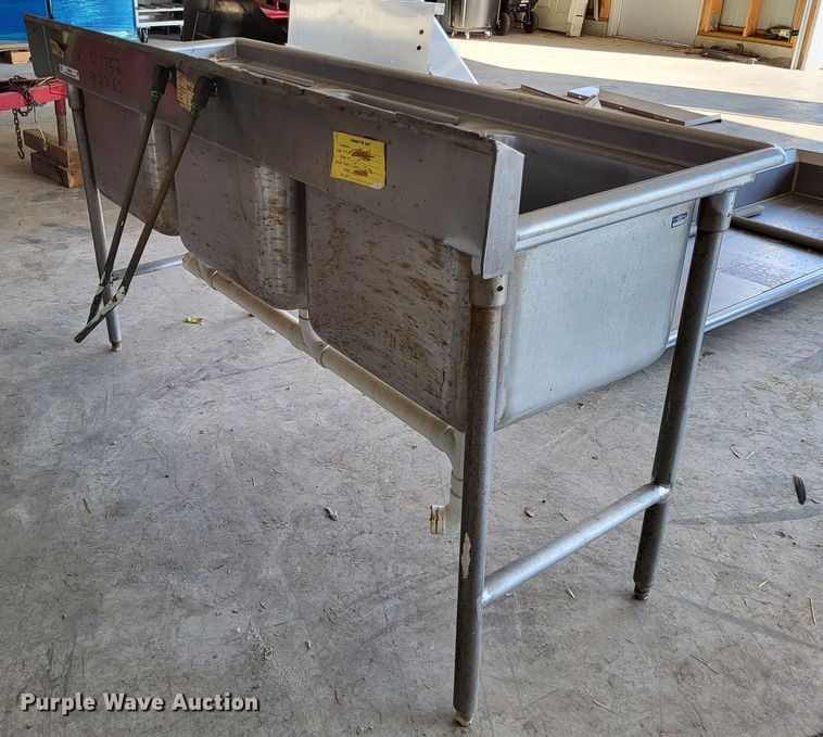 image for item LR9040 (3) stainless steel sinks