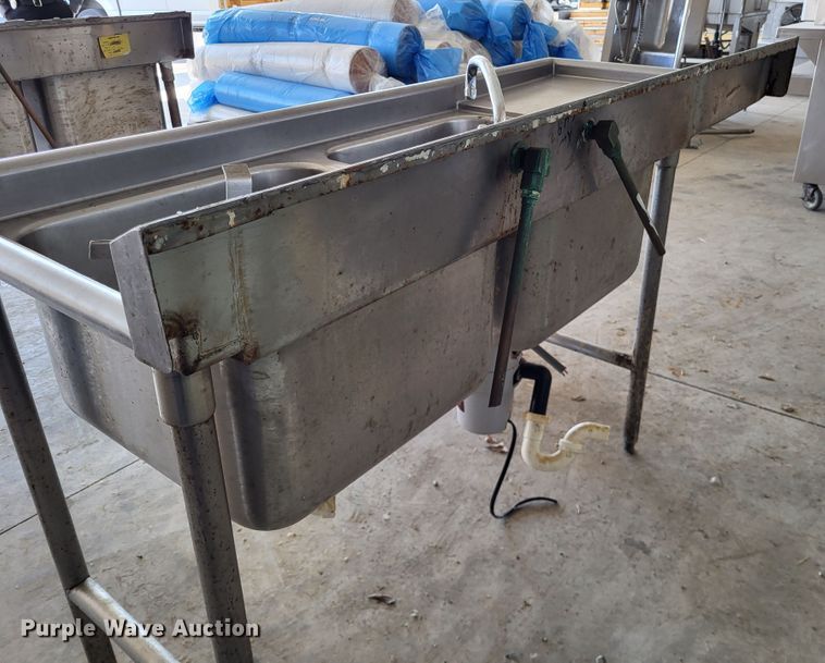 image for item LR9040 (3) stainless steel sinks