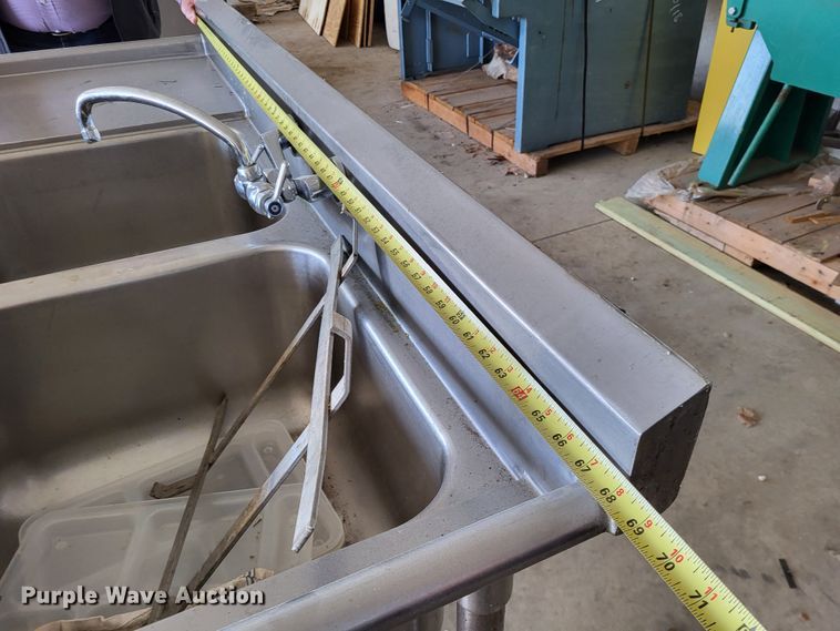 image for item LR9040 (3) stainless steel sinks