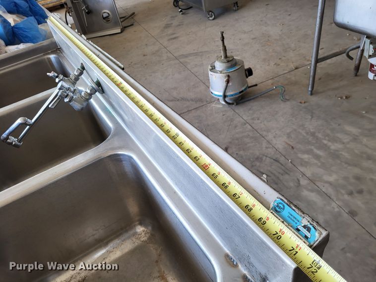 image for item LR9040 (3) stainless steel sinks