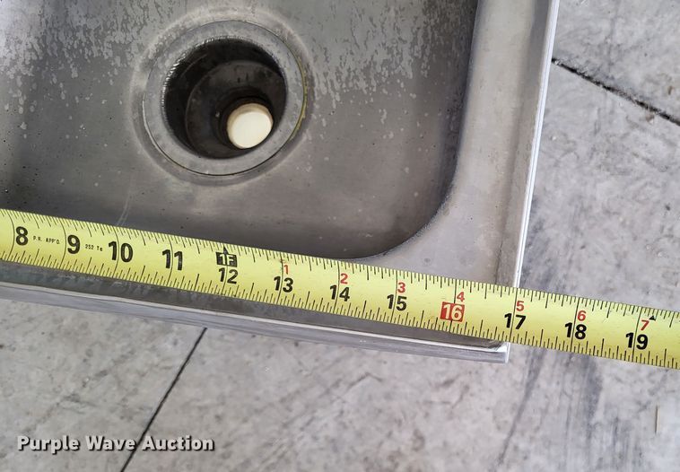 image for item LR9040 (3) stainless steel sinks