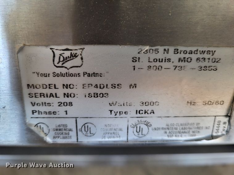 image for item LR9042 Food warming table