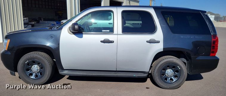 image for item LR9049 2012 Chevrolet Tahoe Police  SUV