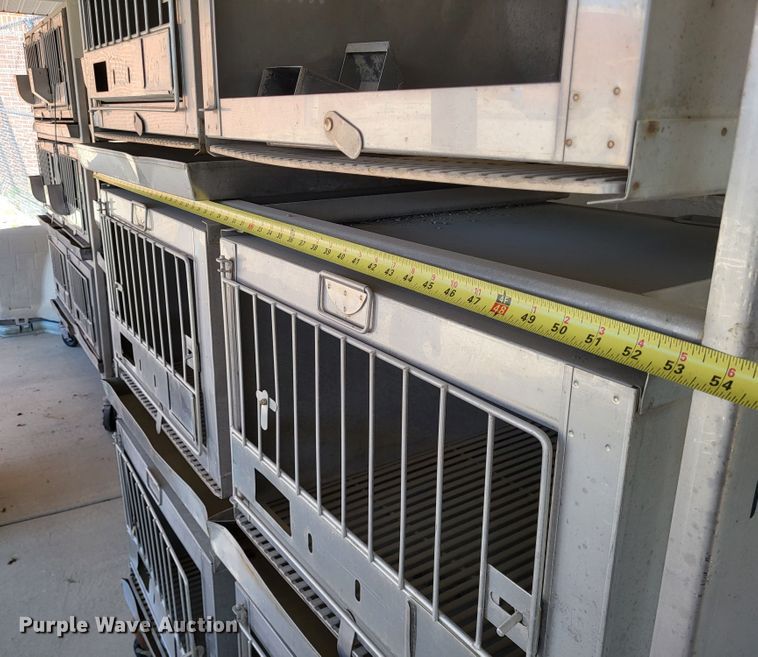 image for item LR9057 Stainless steel animal cages