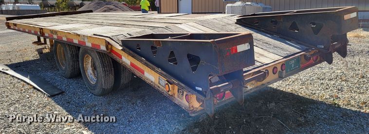 image for item LR9058 1998 Trail King TK20  equipment trailer