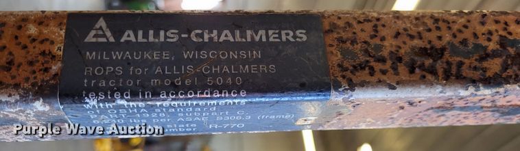 image for item LR9060 1978 Allis Chalmers AC5040  tractor