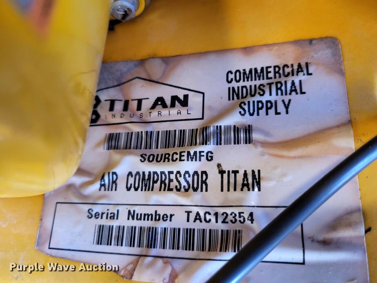 image for item LR9061 Titan Industrial TAC-2T  air compressor