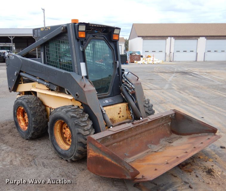 image for item LU9731 New Holland LS180  skid steer loader