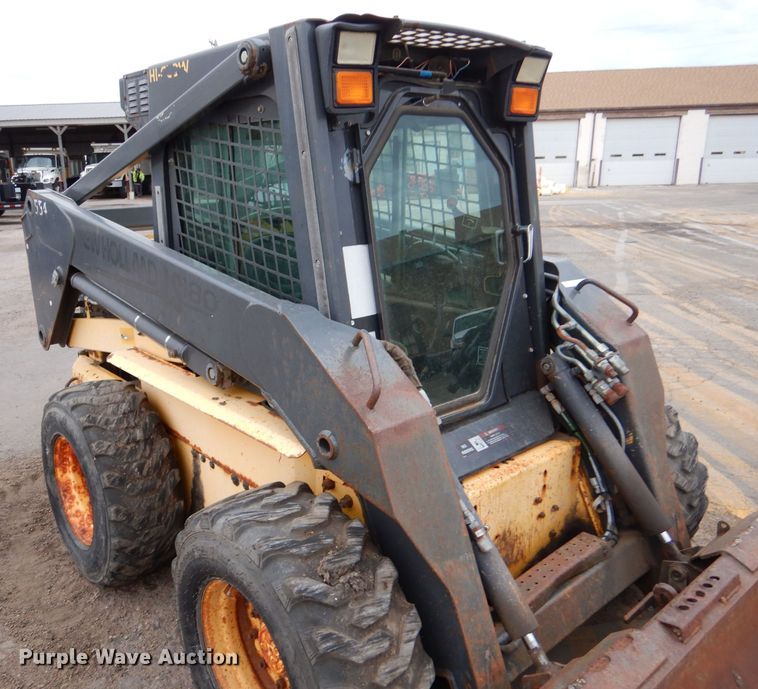 image for item LU9731 New Holland LS180  skid steer loader