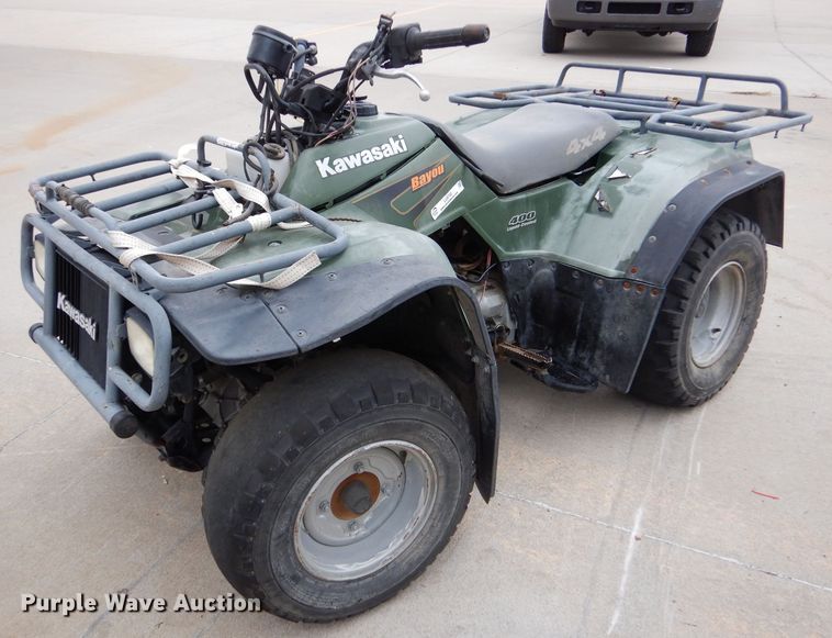 image for item LU9745 1999 Kawasaki Bayou 400  ATV