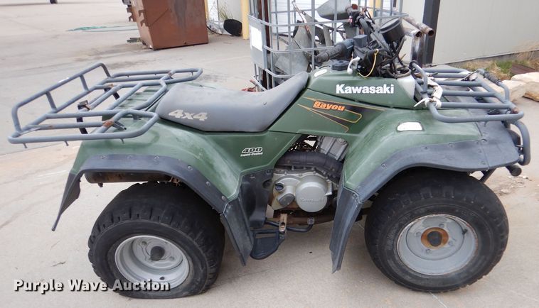 image for item LU9745 1999 Kawasaki Bayou 400  ATV