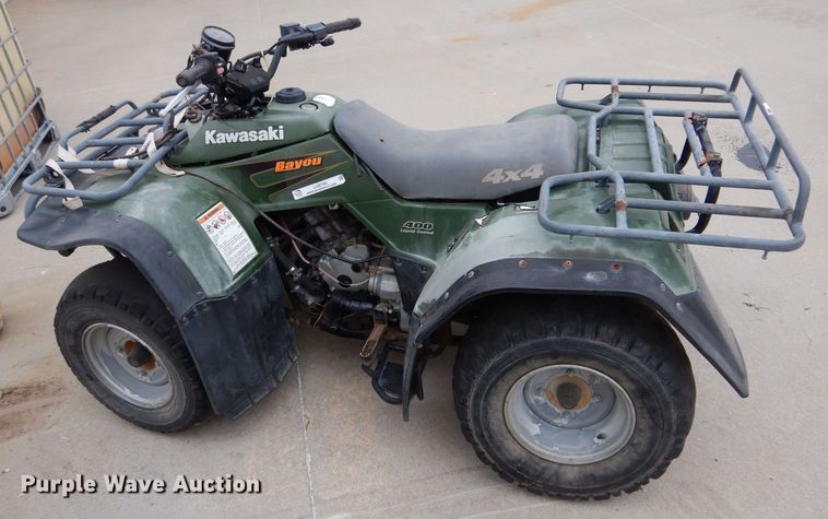 image for item LU9745 1999 Kawasaki Bayou 400  ATV