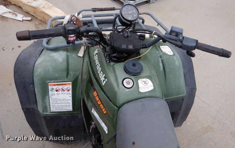 image for item LU9745 1999 Kawasaki Bayou 400  ATV