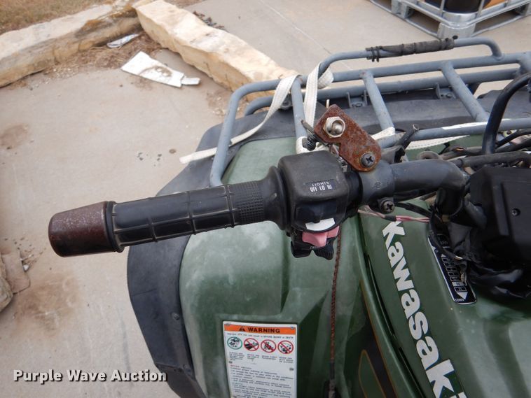 image for item LU9745 1999 Kawasaki Bayou 400  ATV