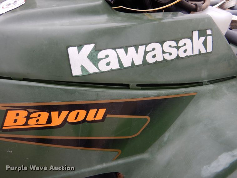 image for item LU9745 1999 Kawasaki Bayou 400  ATV