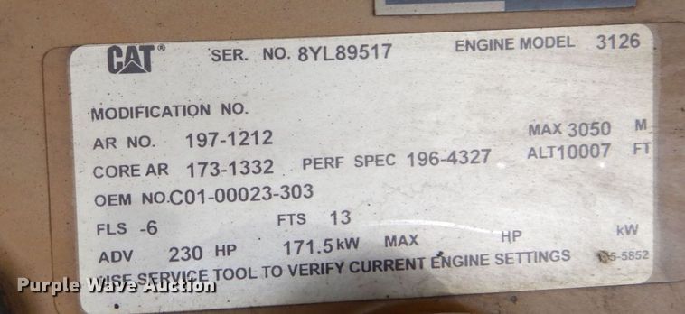 image for item LY9225 2001 Freightliner FL70  digger derrick truck