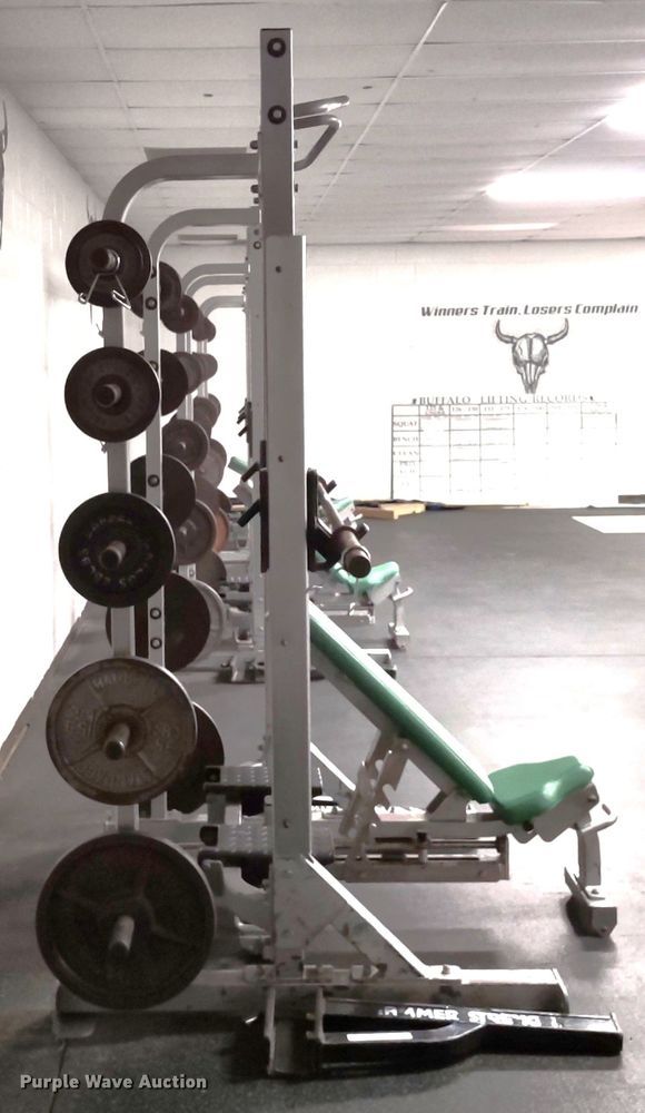 image for item LY9231 Hammer Strength  power rack