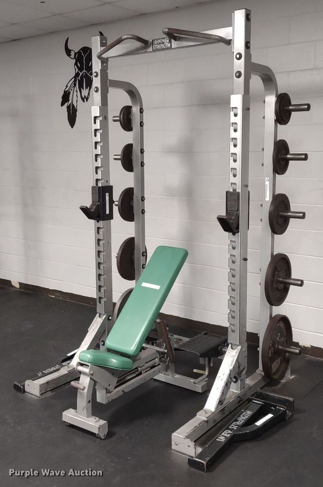 image for item LY9232 Hammer Strength  power rack