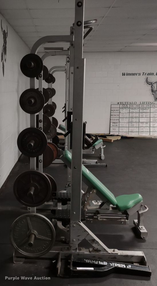 image for item LY9232 Hammer Strength  power rack