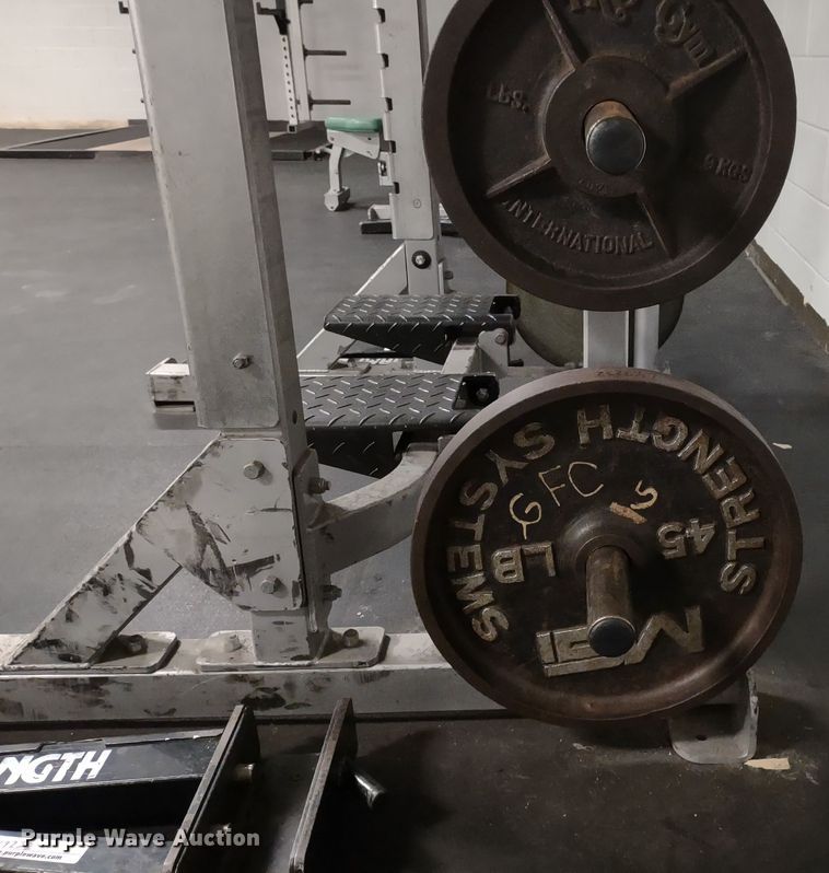 image for item LY9232 Hammer Strength  power rack