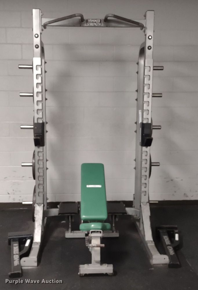 image for item LY9233 Hammer Strength  power rack