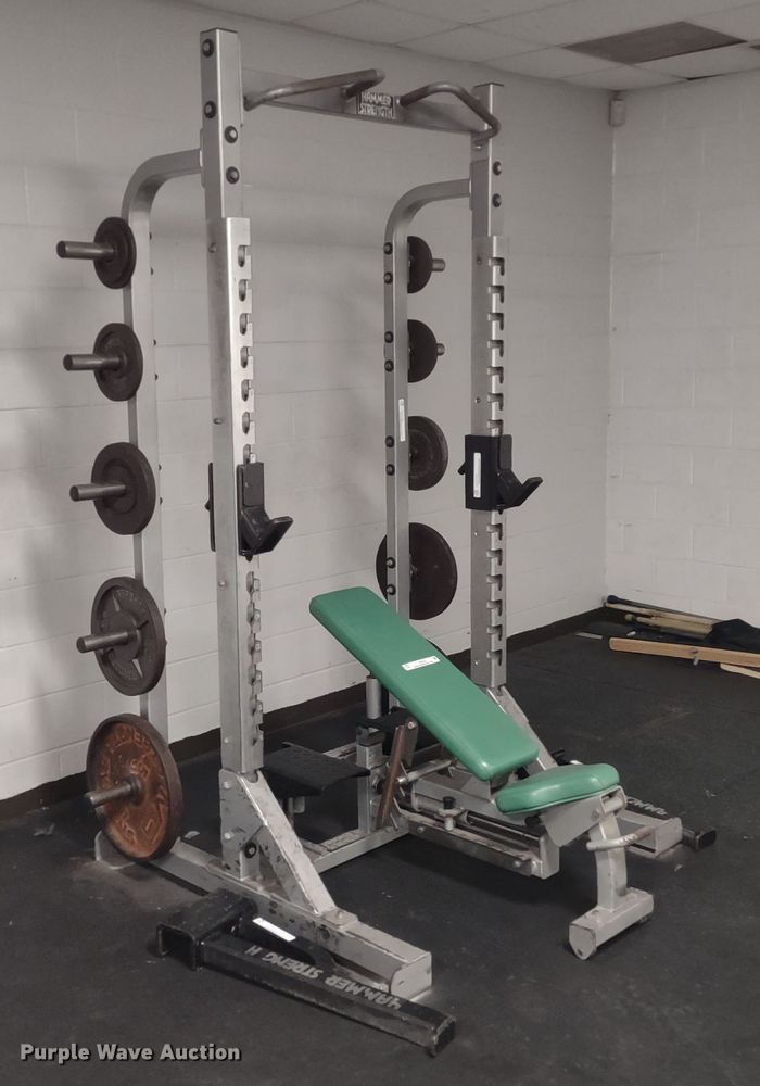 image for item LY9233 Hammer Strength  power rack