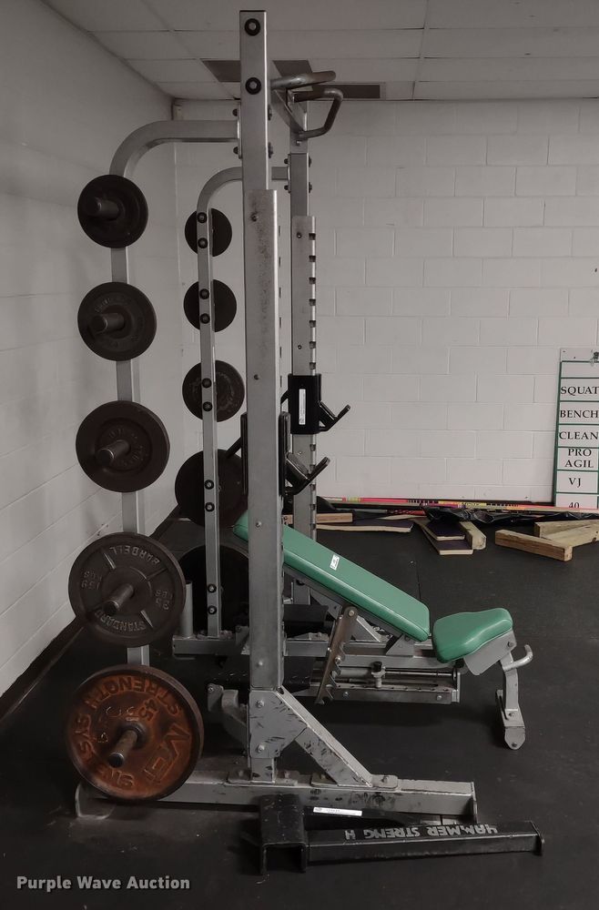 image for item LY9233 Hammer Strength  power rack