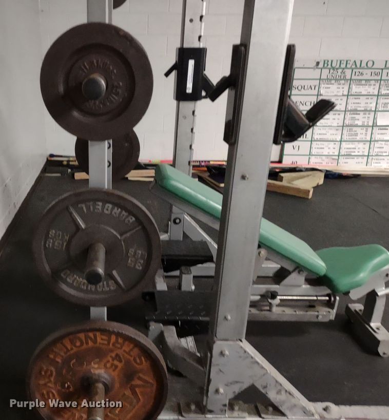 image for item LY9233 Hammer Strength  power rack