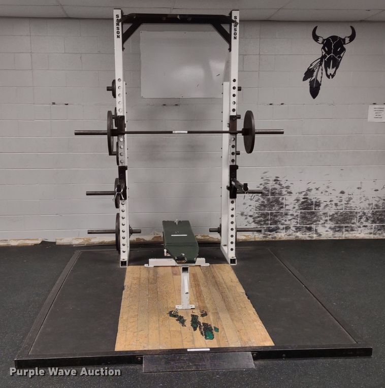 image for item LY9236 Samson  power rack