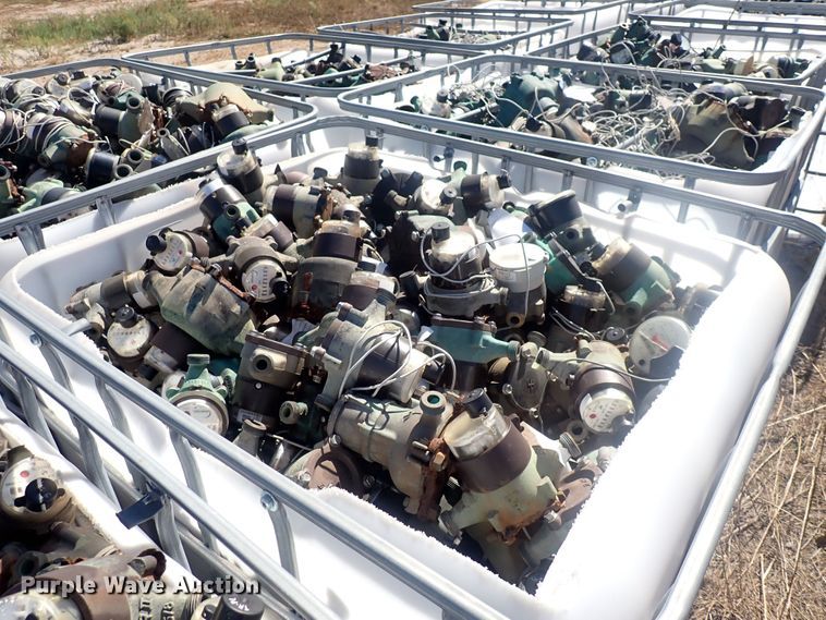 image for item MA9727 (20) totes of water meters