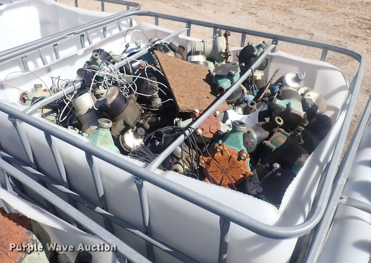 image for item MA9727 (20) totes of water meters