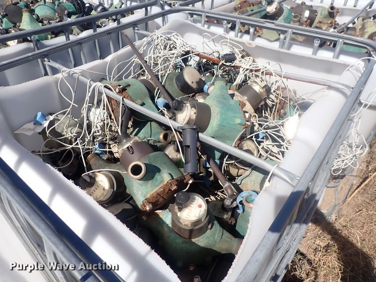 image for item MA9727 (20) totes of water meters