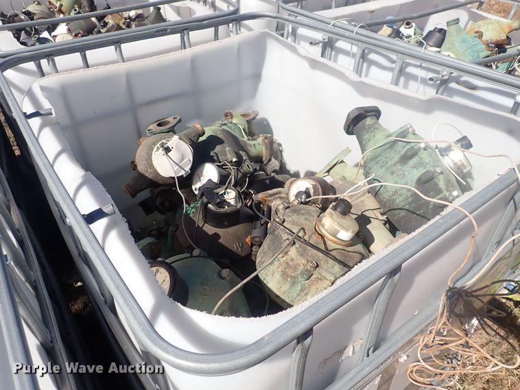 image for item MA9727 (20) totes of water meters