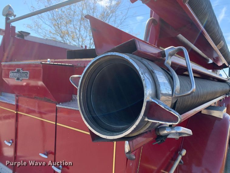 image for item MH9826 1954 Ford F800  pumper fire truck