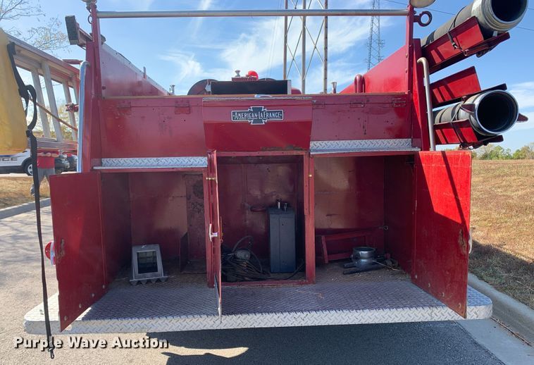 image for item MH9826 1954 Ford F800  pumper fire truck