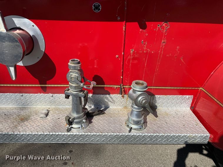 image for item MH9826 1954 Ford F800  pumper fire truck