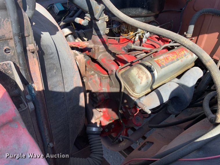 image for item MH9826 1954 Ford F800  pumper fire truck