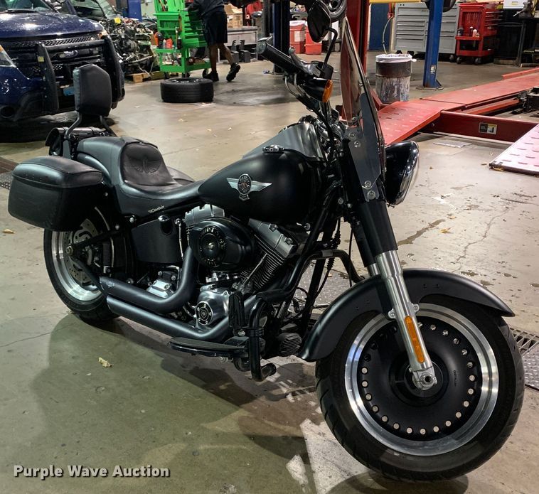 image for item MH9829 2010 Harley Davidson FLSTFB  motorcycle