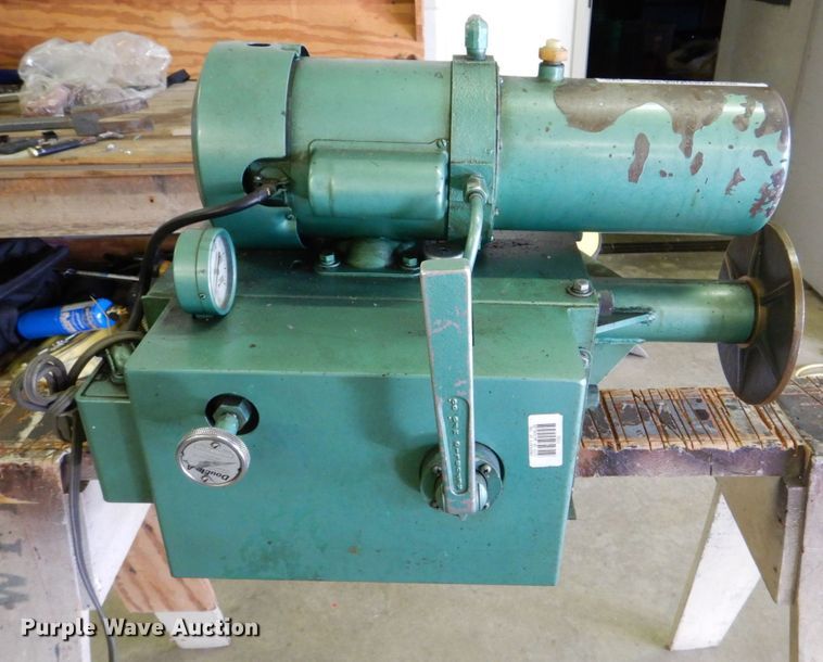 image for item MJ9794 Akron Brass 81  fire hose repair machine