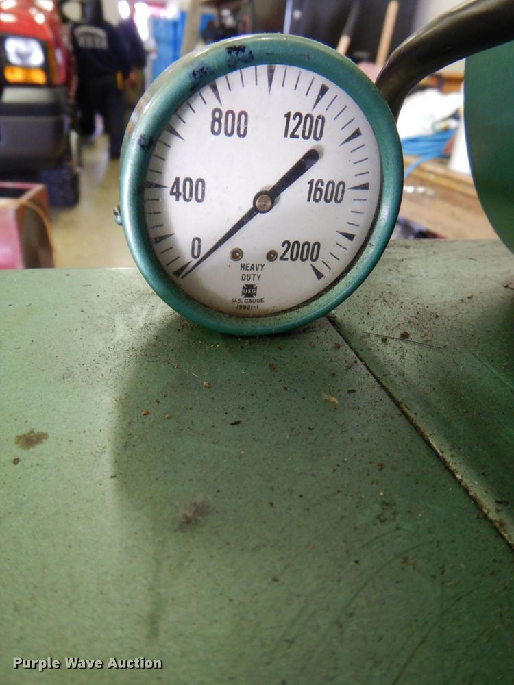 image for item MJ9794 Akron Brass 81  fire hose repair machine