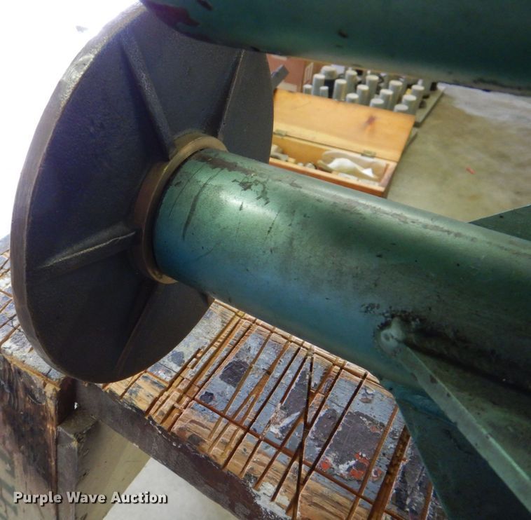 image for item MJ9794 Akron Brass 81  fire hose repair machine