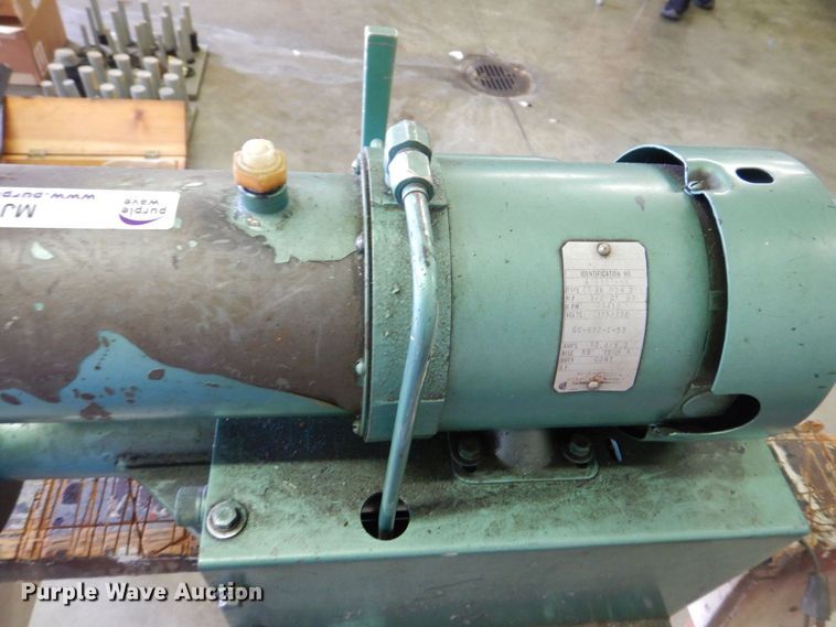 image for item MJ9794 Akron Brass 81  fire hose repair machine