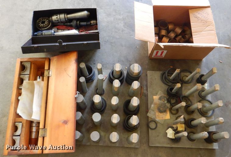 image for item MJ9794 Akron Brass 81  fire hose repair machine