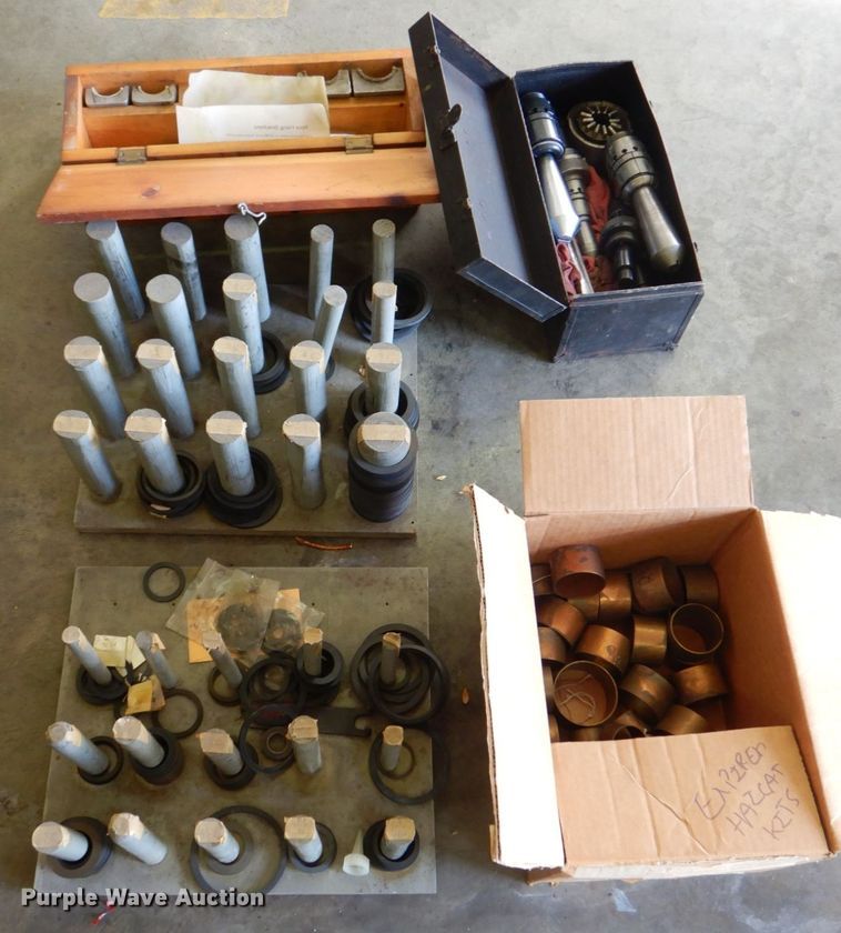 image for item MJ9794 Akron Brass 81  fire hose repair machine