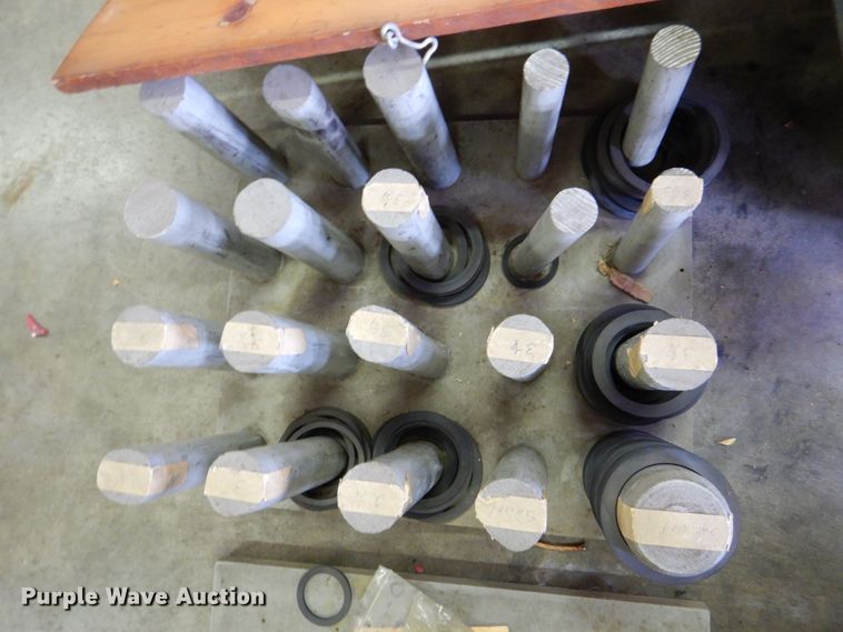 image for item MJ9794 Akron Brass 81  fire hose repair machine