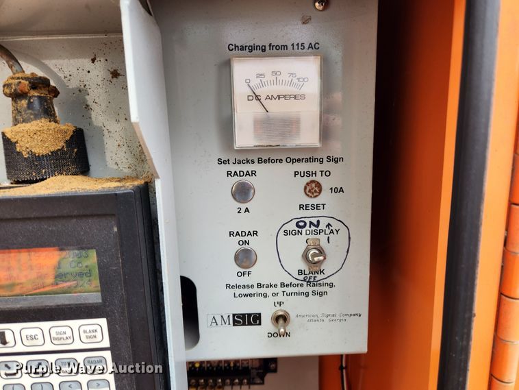 image for item MK9507 (3) AM SIG message board trailers