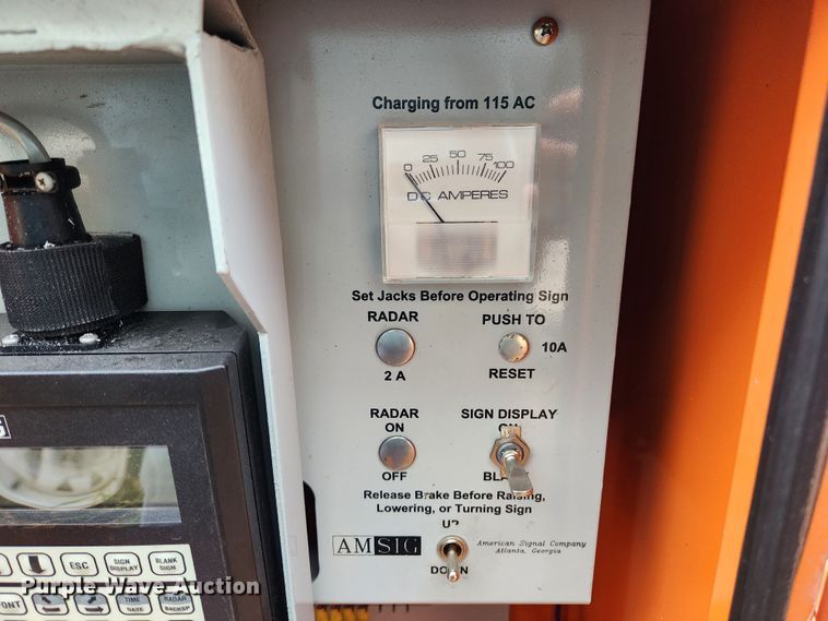 image for item MK9507 (3) AM SIG message board trailers