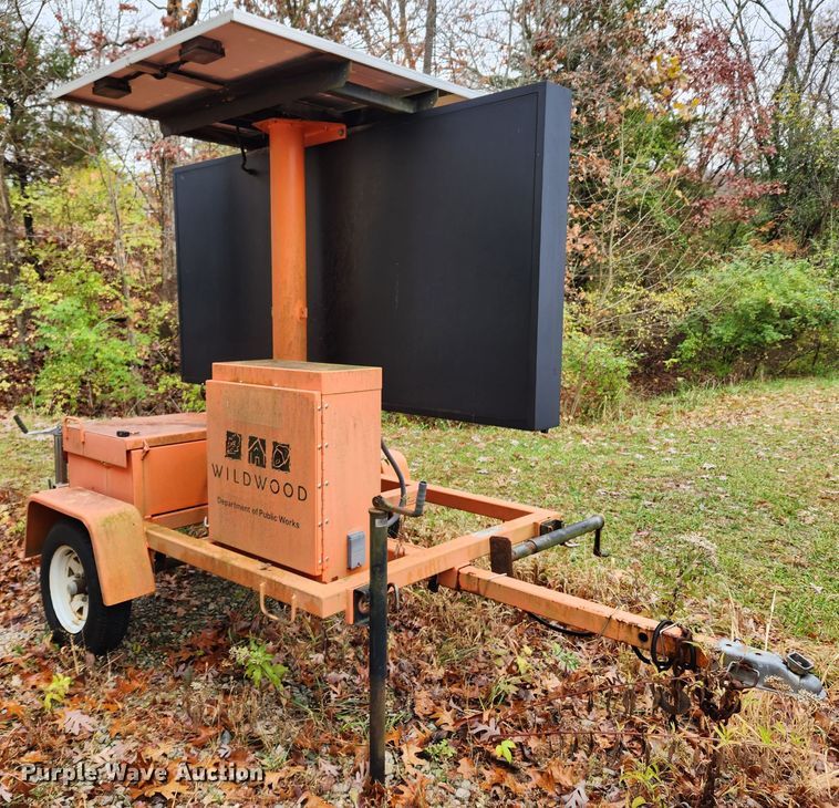 image for item MK9507 (3) AM SIG message board trailers