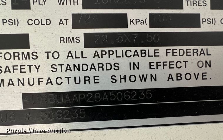 image for item MR9979 2008 International CE300  school bus