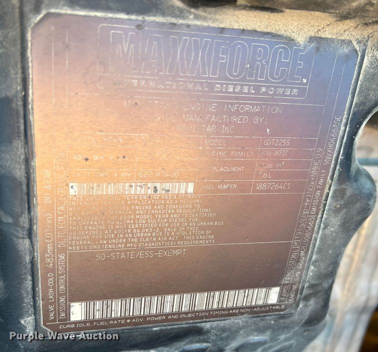 image for item MR9980 2011 International CE  school bus